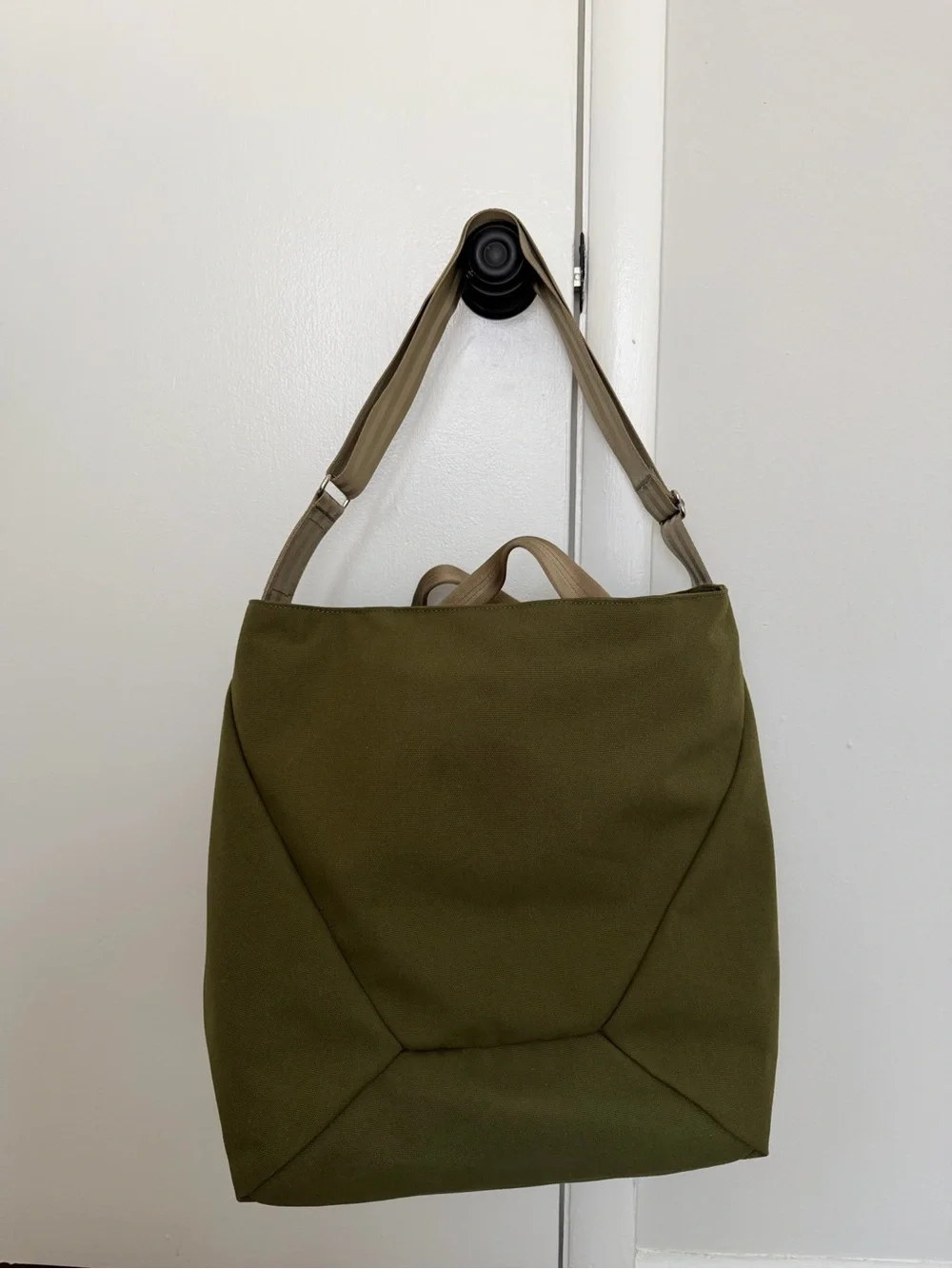Olive Green Messenger Tote for Men Mystery Ranch